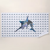 Marlin Profile Strandlaken (Voorkant)