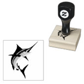 Marlin Rubberstempel (Gestempeld)