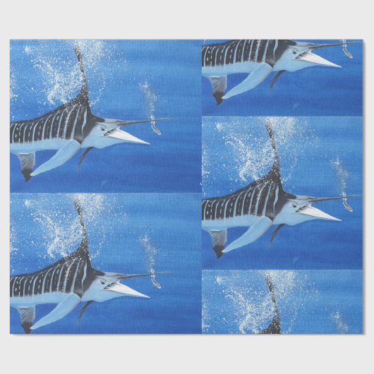 Marlin Rush Cadeaupapier (Vlak)