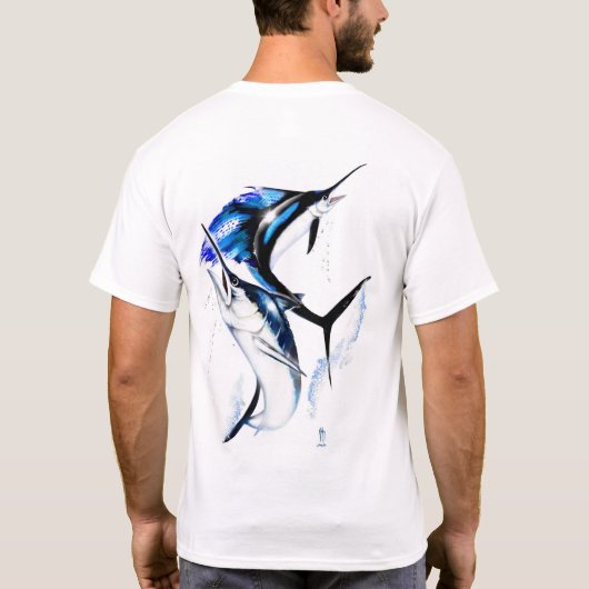 Marlin & Sail Fish T-shirt (Achterkant)