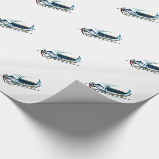 Marlin Sledding-cadeaupapier Cadeaupapier (Hoek)