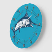 Marlin springt grote klok (Hoek)