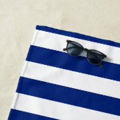 Marlin Vist Chrome op het Nautical Stripes Decor Strandlaken (In situ)