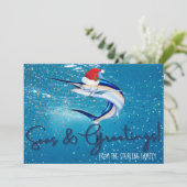 Marlin Vist Holiday Card Feestdagenkaart (Staand voorkant)