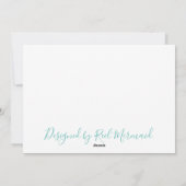 Marlin Vist Holiday Card Feestdagenkaart (Achterkant)