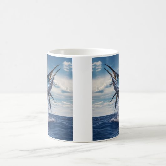 Marlin, zeilvis koffie mok (Center)