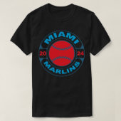 Marlins Baseball 2024 TShirt TShirt (Design voorkant)
