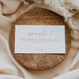 MARLO Bohemian Blush Baby Wipes Raffle Ticket