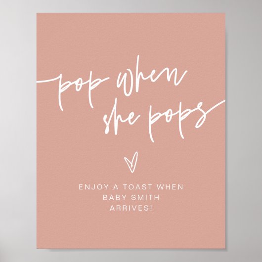 MARLO Boho Blush en Beige Pop als ze Poppen Poster (Voorkant)