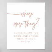 MARLO Boho Blush Pink waar ze waren gebarsten Poster (Voorkant)