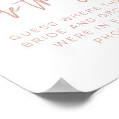 MARLO Boho Blush Roze Waar Waren Ze Bord Poster (Hoek)