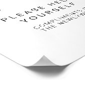 MARLO Bold Modern Gents Bathroom Toiletry Poster (Hoek)