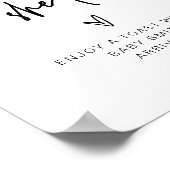 MARLO bold Modern Pop als haar Poppen tekenen Poster (Hoek)