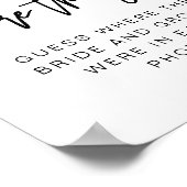 MARLO Bold Modern Waar Waren Ze Bord Poster (Hoek)