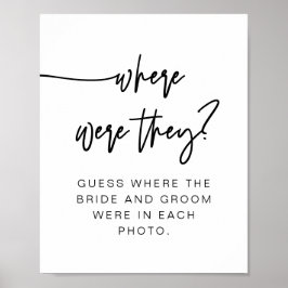 MARLO Bold Modern waar ze ondertekenden Poster