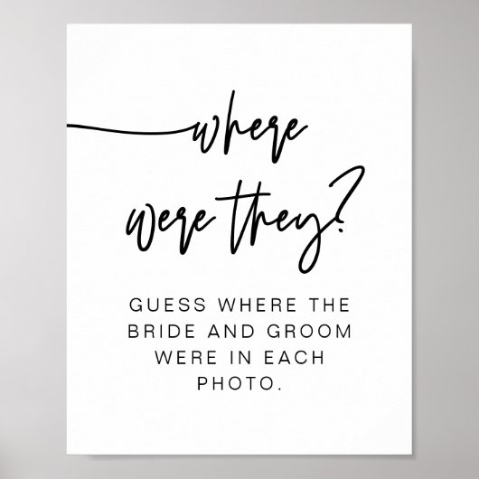 MARLO Bold Modern waar ze ondertekenden Poster (Voorkant)