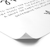 MARLO Bold Raad het Baby-Poster Poster (Hoek)