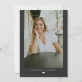 MARLO Minimalistische hartfoto die ze maakte Afstu Kaart (Achterkant)