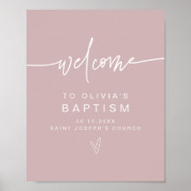 MARLO Modern Boho Dusty Roos Baptism Welkom