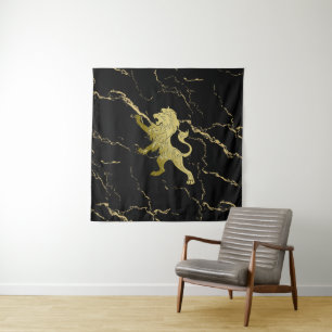 Marloed Golden Royal Lion Wandkleed