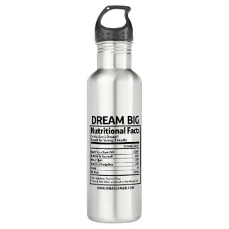 Marlon Alvamar Dream Big Water Bottle Waterfles