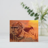 Marlon Brando Briefkaart (Staand voorkant)