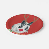 Marlon Bundo-bord voor kerstcadeaupapier Papieren Bordje (Gekanteld)
