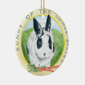 Marlon Bundo Botus kerstversiering Keramisch Ornament (Rechts)