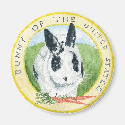 Marlon Bundo Botus seal magnet (Voorkant)