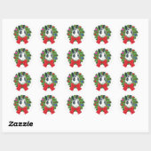 Marlon Bundo Kerstkrans stickers (Vel)