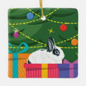 Marlon Bundo kerstversiering Keramisch Ornament (Voorkant)
