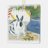 Marlon Bundo's beste kerstversiering Keramisch Ornament (Links)