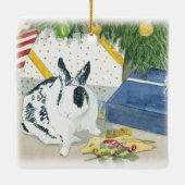 Marlon Bundo's beste kerstversiering Keramisch Ornament (Achterkant)