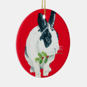 Marlon kerstaartversiering heilig keramisch ornament (Rechts)