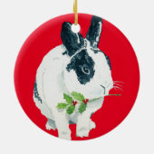 Marlon kerstaartversiering heilig keramisch ornament (Achterkant)