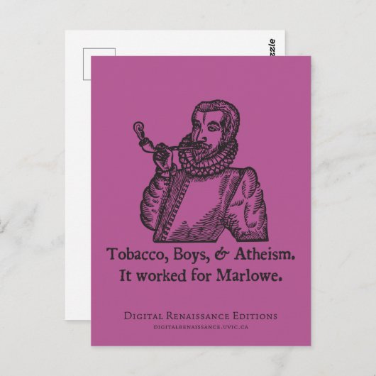 Marlovin' It Briefkaart (Voorkant / Achterkant)