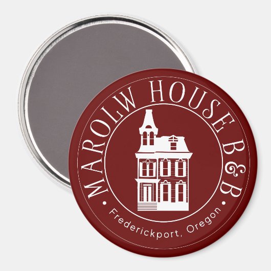 Marlow House B & B Magnet (Voorkant / Achterkant)