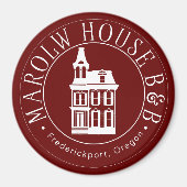Marlow House B & B Magnet (Voorkant)
