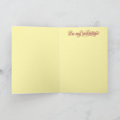 Marlowe Valentine's Day Card 3 Feestdagen Kaart (Binnen)