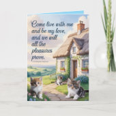 Marlowe Valentine's Day Card Feestdagen Kaart (Voorkant)