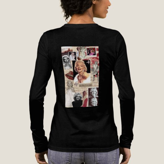 MARLYN MONROE Tri-Blend SHIRT (Achterkant)