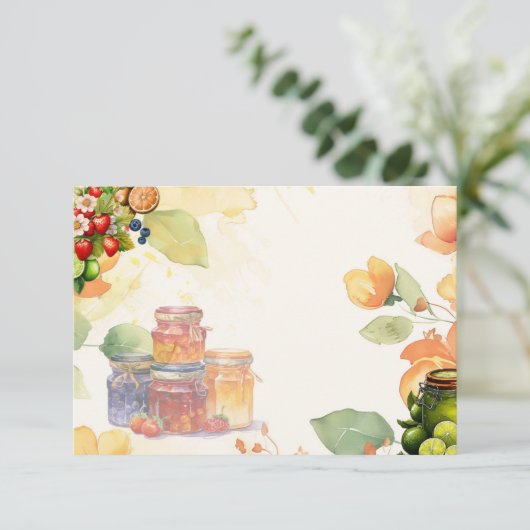 Marmalade Blank Recept Kaart (Staand voorkant)