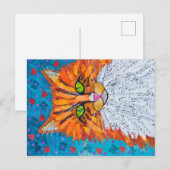 Marmalade Cat Briefkaart (Voorkant / Achterkant)