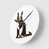 Marmalade Cat Ronde Klok (Hoek)