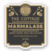Marmalade Conserve Maker Sticker (Voorkant)