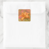 Marmalade - Daylily Vierkante Sticker (Tas)