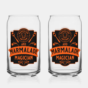 Marmalade Jam Blikvorm Glas