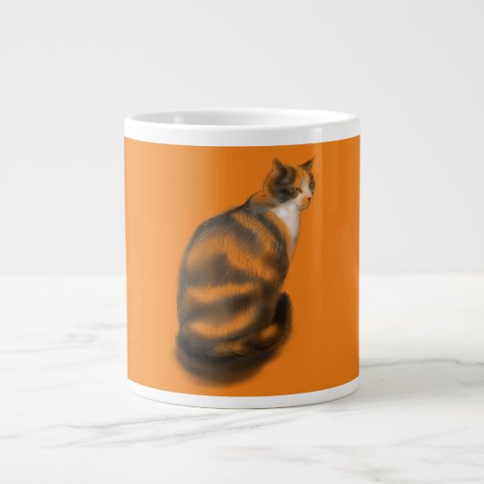 Marmalade kat grote koffiekop (Voorkant)
