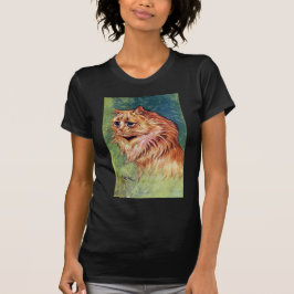 Marmalade kat met blauwe ogen t-shirt