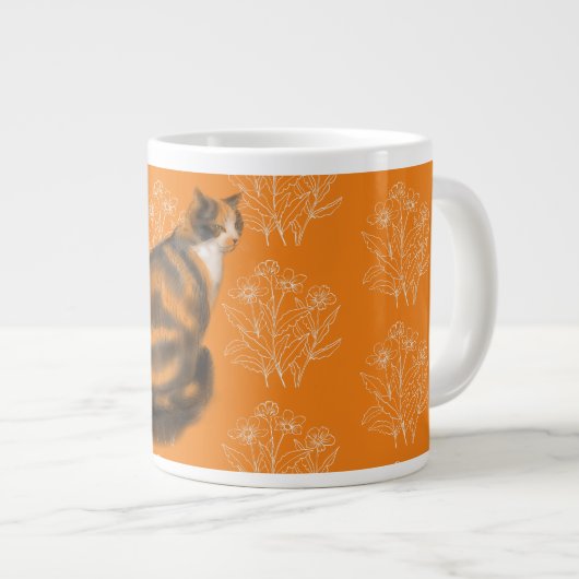 Marmalade kattenreus mok koffie (Voorkant rechts)